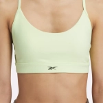 Топ спортивный женский Reebok LUX STRAPPY SPORTS BRA (Салатовый)