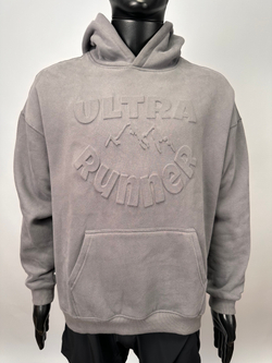 Oversize Худи " Ultra Runner " grey