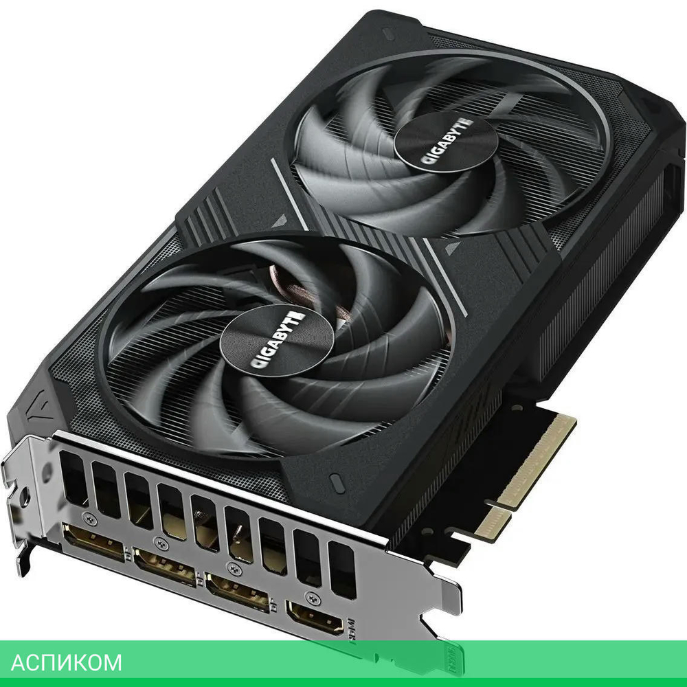 Видеокарта GigaByte GeForce RTX 5060 Ti Windforce OC 8G GDDR7 (GV-N506TWF2OC-8GD)