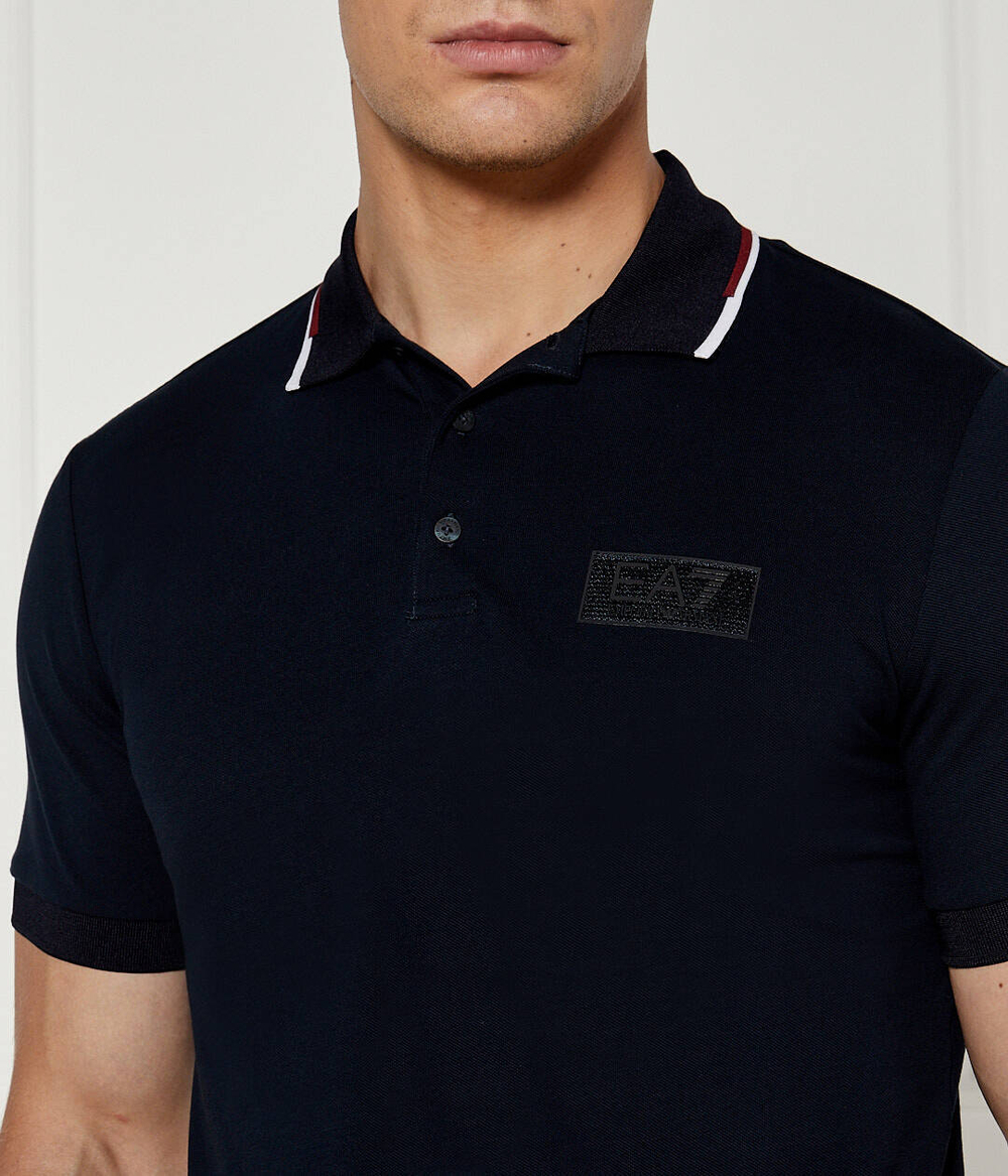 Поло EA7 - темно-синий(6DPF07 PJVUZ)