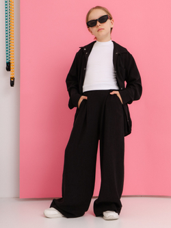 Брюки Лен, черные