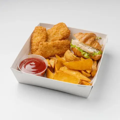 Бокс горячего приготовления со стрипсами