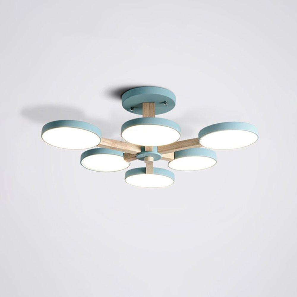 Потолочная Люстра Turna L6 Blue By Imperiumloft