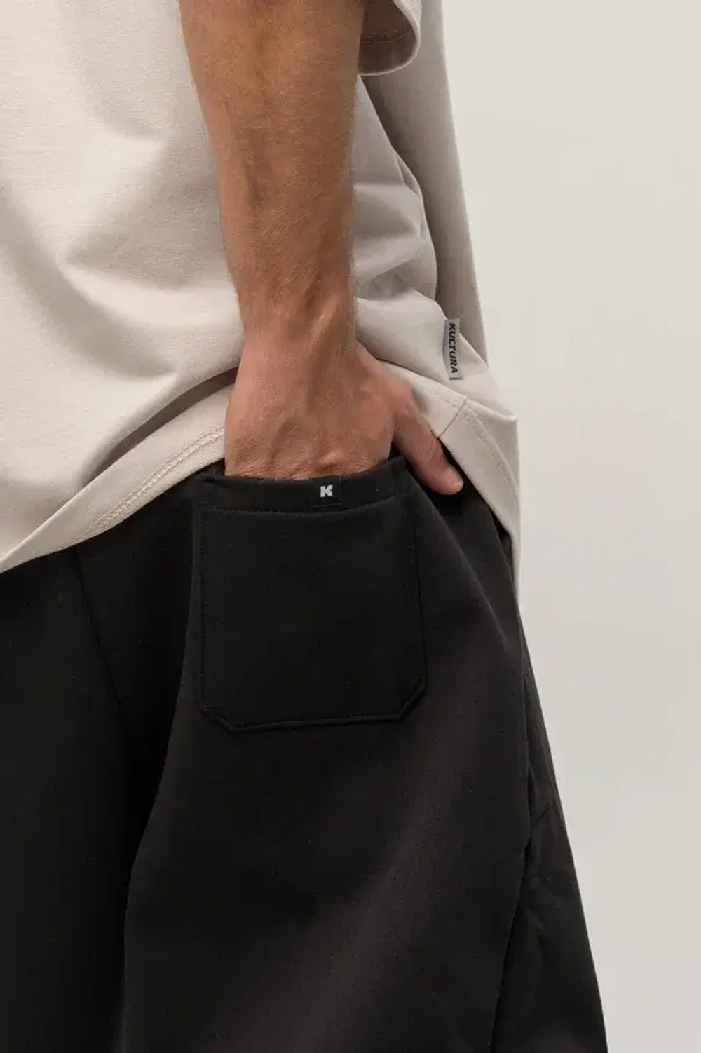 Брюки чинос КУЛЬТУРА "Chino pro", утепленные, черный