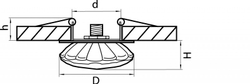Встраиваемый светильник Lightstar Bomo 004512
