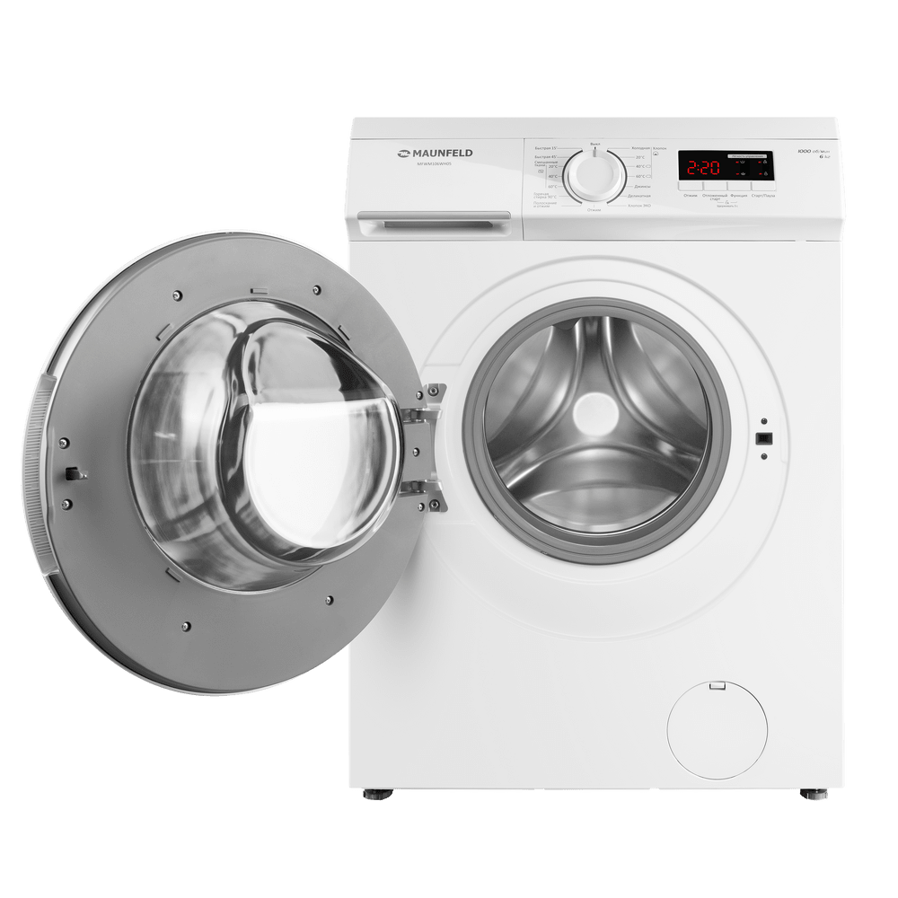 Стиральная машина  MAUNFELD MFWM106WH05 6 кг.