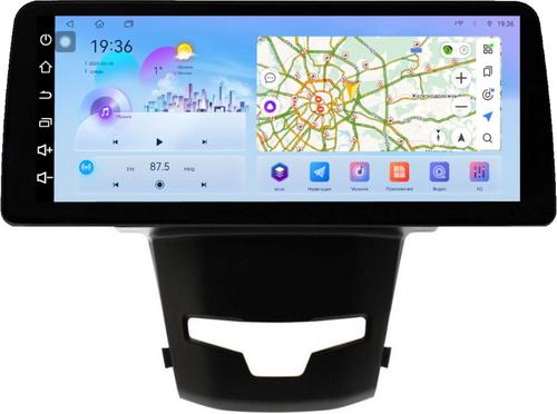 Магнитола для SsangYong Actyon 2 2013-2021 - FarCar монитор 12.3" 2K QLED на Android 14, Быстрая, CarPlay, 4G SIM-слот