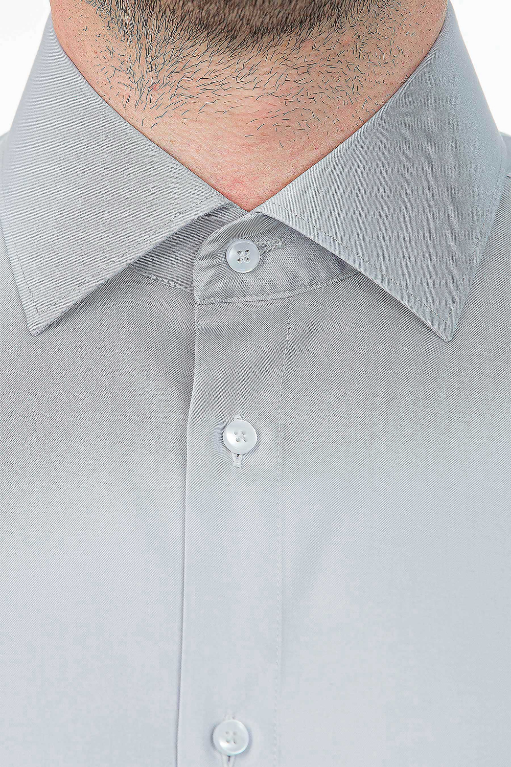 Сорочка мужская VESTER длинный рукав, цвет серый, бамбуковое волокно 515182 11