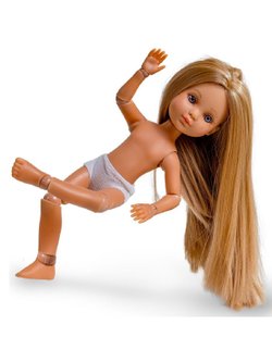 Кукла BERJUAN виниловая шарнирная 35см Ева (4820)