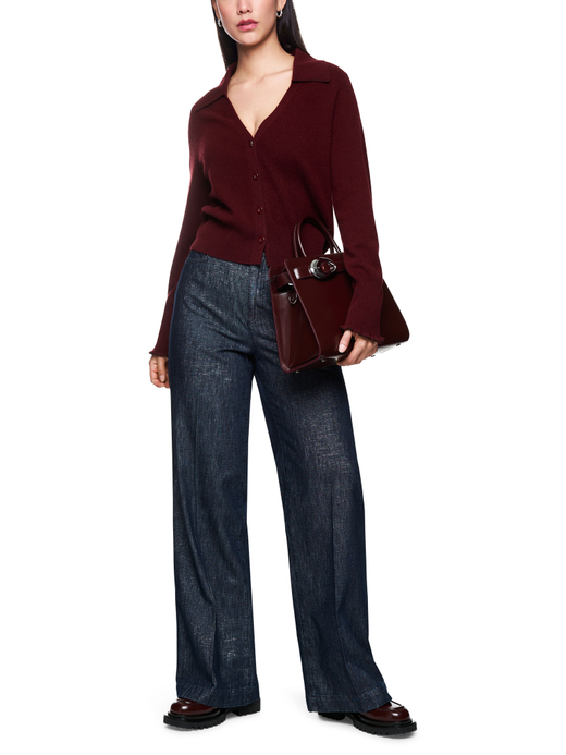 Джинсы из хлопка