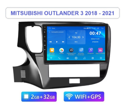 10.1" Mitsubishi Outlander 3 2018 - 2021 (Android / Wi-Fi / GPS / Bluetooth)