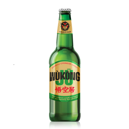Пиво Wukong JU светлое 0.5 л