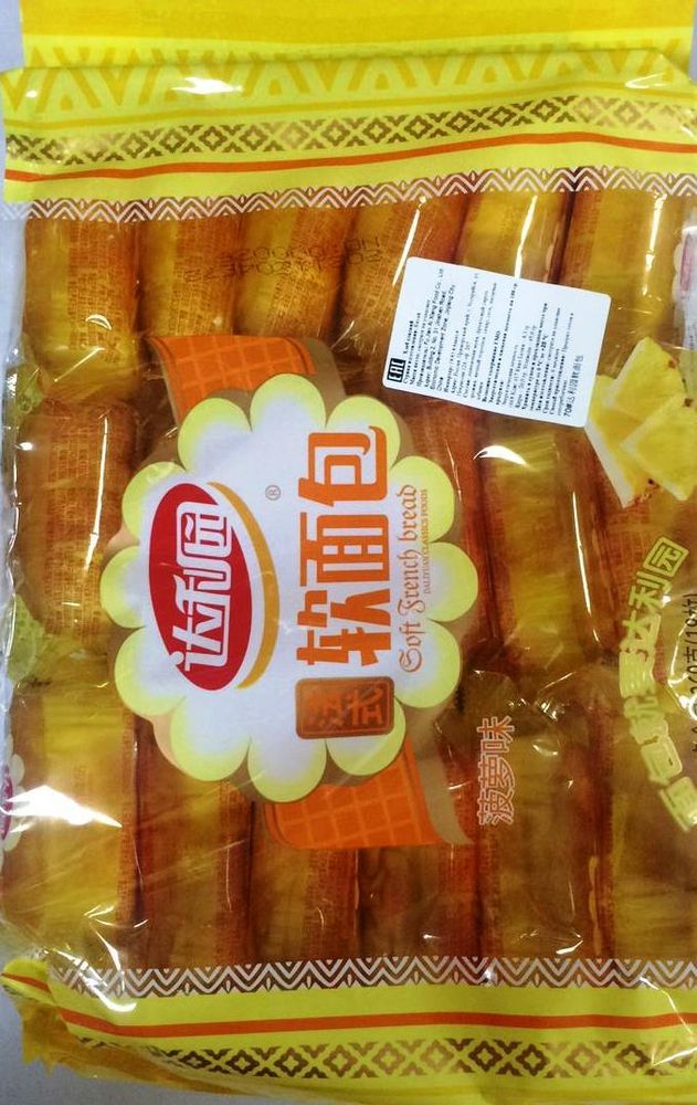 Булочки со вкусом ананаса Daliyuan 360г