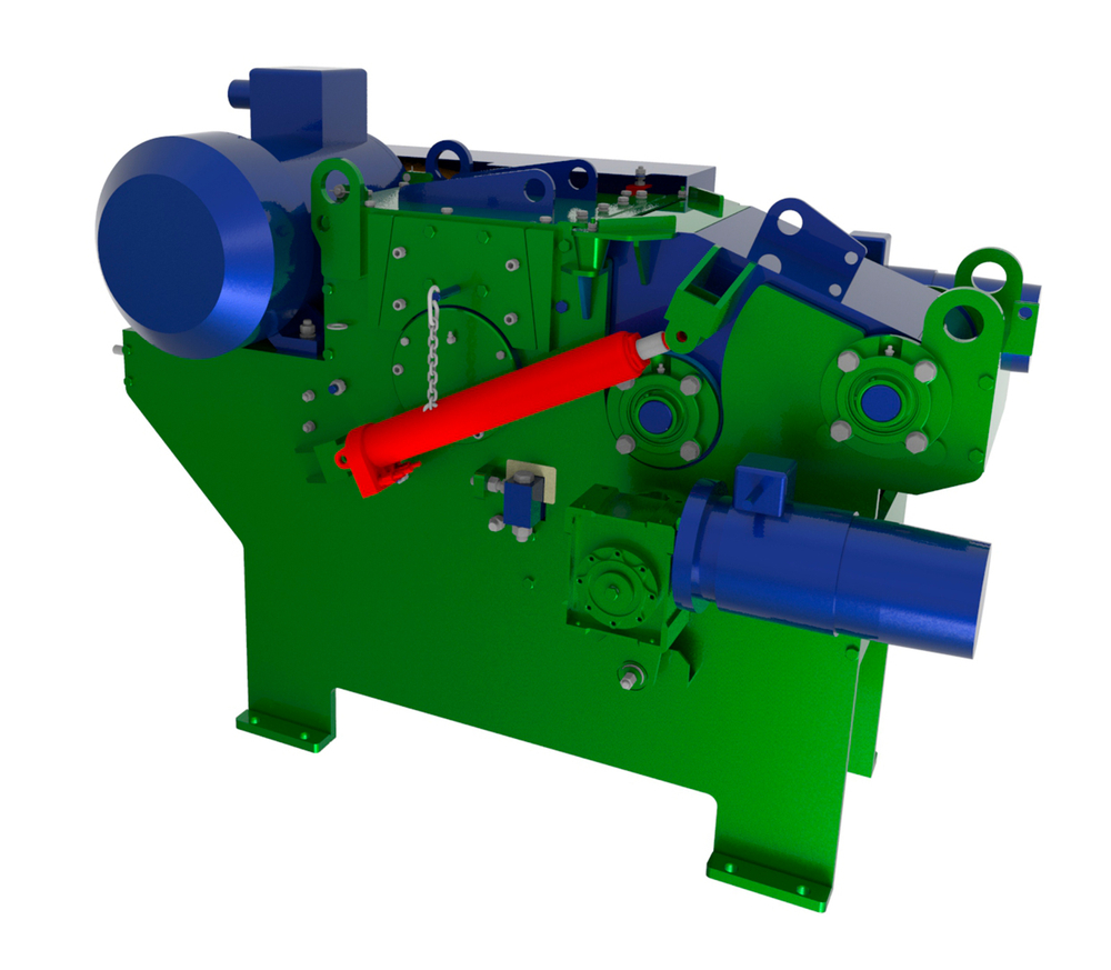 Барабанная рубительная машина мод. МРБ 45