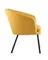 Кресло Dex желтое
