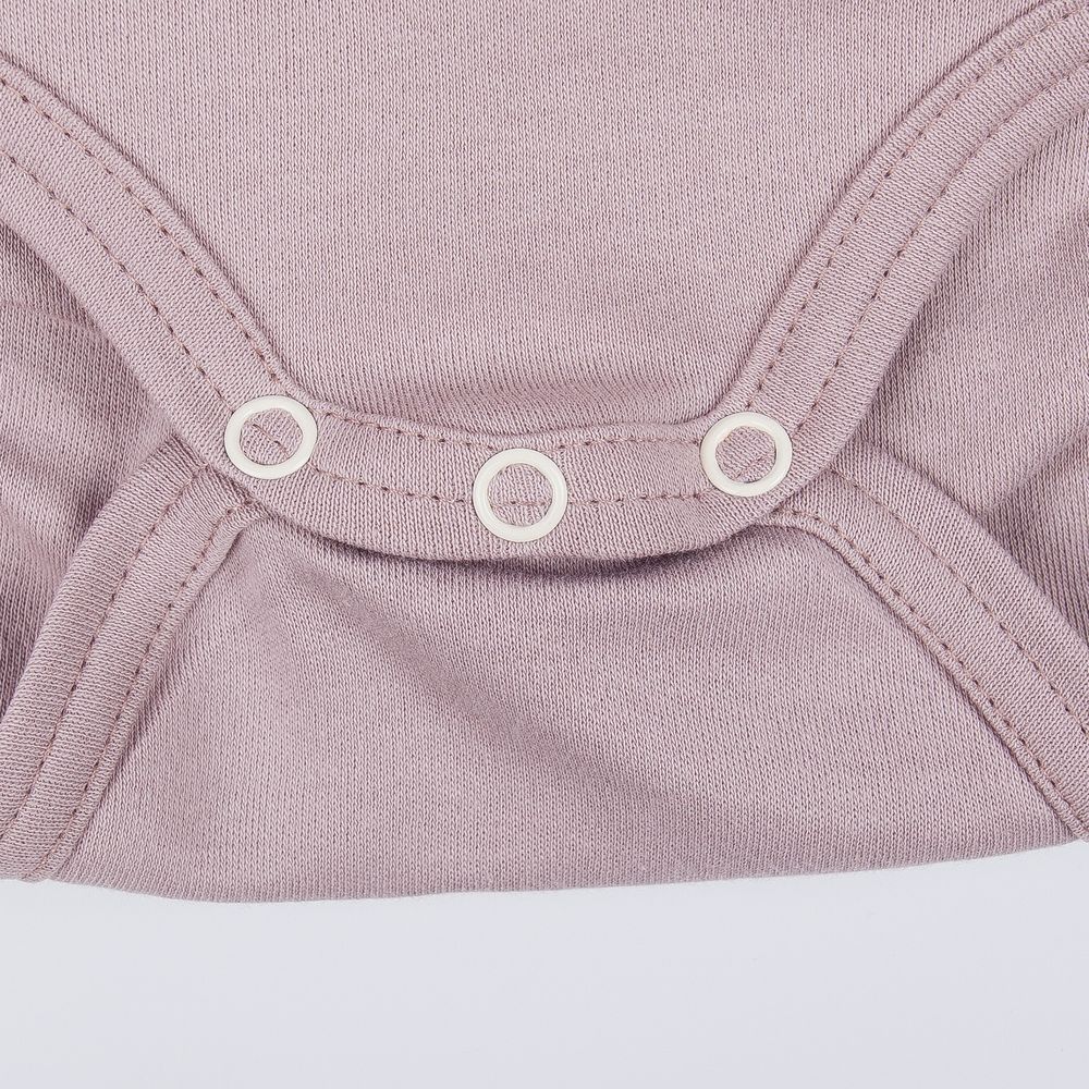 Боди-кимоно с длинным рукавом "Экрю" 0+