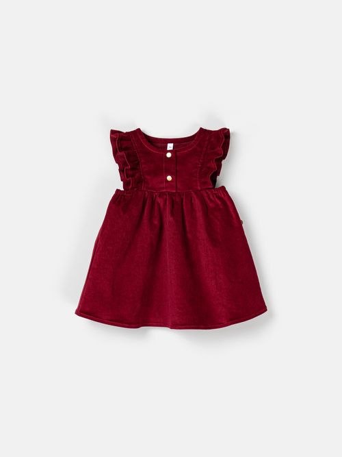 Сарафан вельветовый с крылышками 