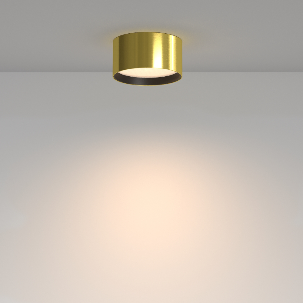 Накладной светодиодный светильник Maytoni Glare C091CL-12W3K-BS