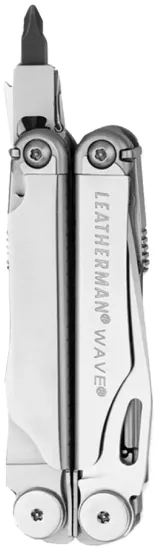 Мультитул пассатижи LEATHERMAN Wave plus (832524/832526) серебристый