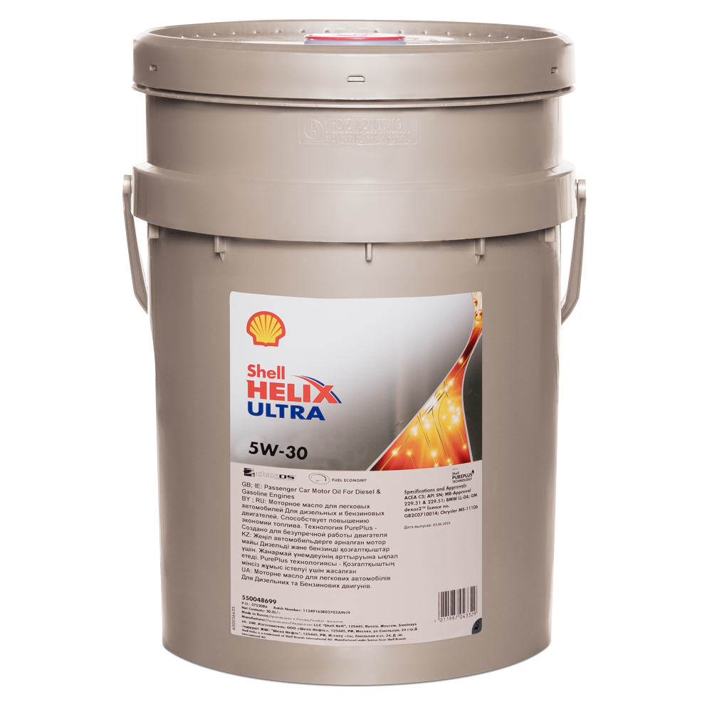 Shell Helix Ultra 5W-30 20 л