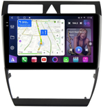 Магнитола для Audi A6 C5 2001-2004 - FarCar 102M монитор 9.5" QLED на Android 14, TS18, CarPlay, 4G SIM-слот