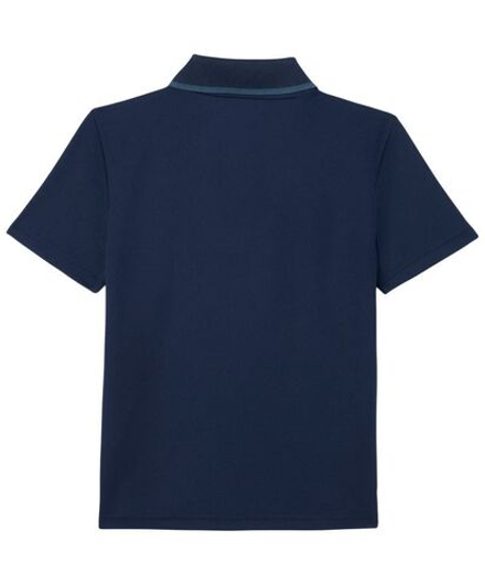 Детская теннисная футболка Lacoste Kid's Roland-Garros Ball Kids Edition Shirt - navy blue/blue