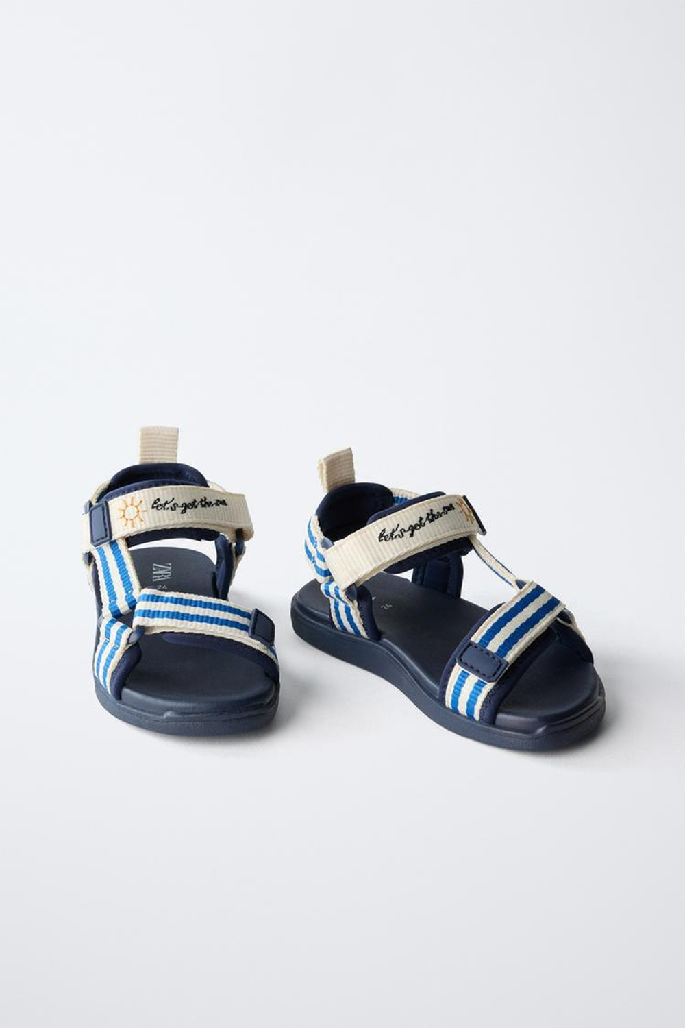 ZARA САНДАЛИИ, СИНИЙ