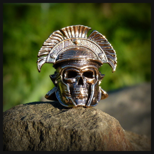 Бусина "Центурион" для темляков или браслетов , бронза