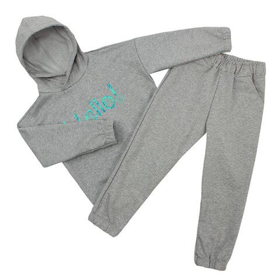 Костюм "Робот-2" р. 104, Серый меланж (Ивашка)