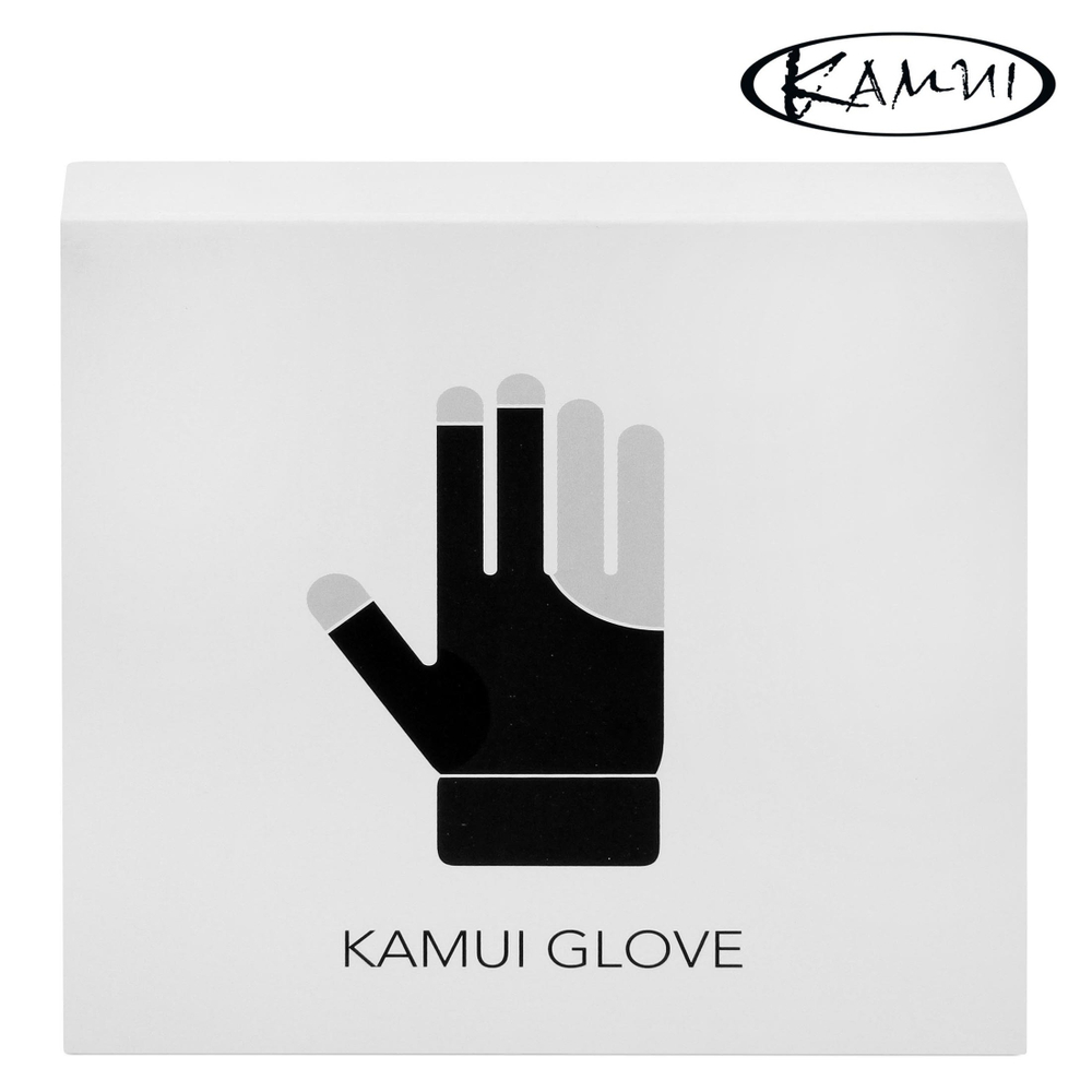 Перчатка для бильярда "Kamui QuickDry" черная левая XS