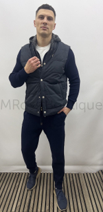 Мужской синий спортивный костюм Brunello Cucinelli