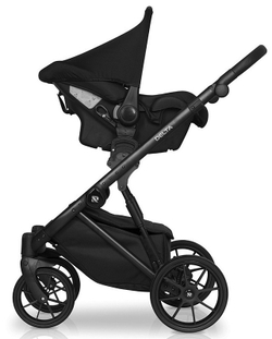 Детская коляска Riko Basic Delta Ecco 3 в 1 15 Black