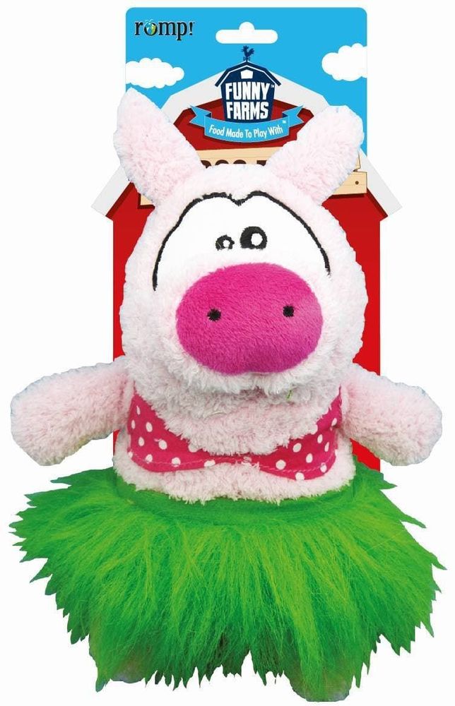 R2P игрушка для собак Funny Farms "Свинка" плюш 22 см