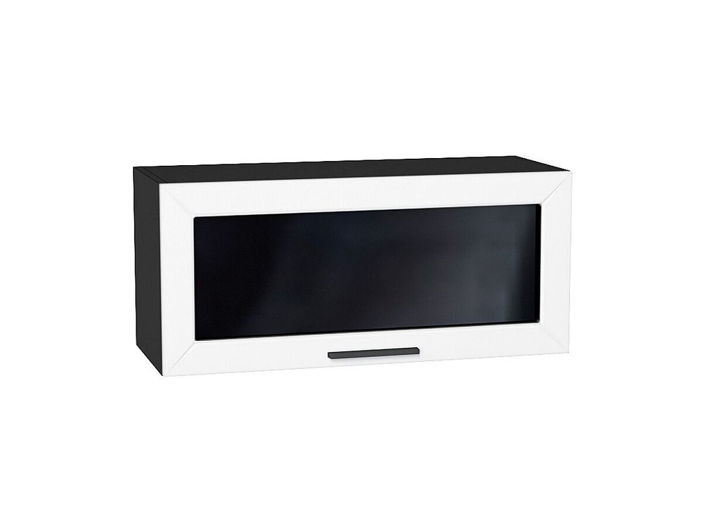 Шкаф верхний горизонтальный остекленный Глетчер