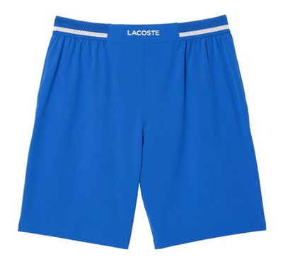 Мужские теннисные шорты Lacoste Tennis x Novak Djokovic Sportsuit Shorts - ladigue blue