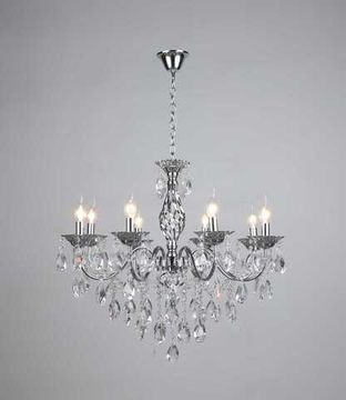 2314/8 CR (1) Люстра (RL)