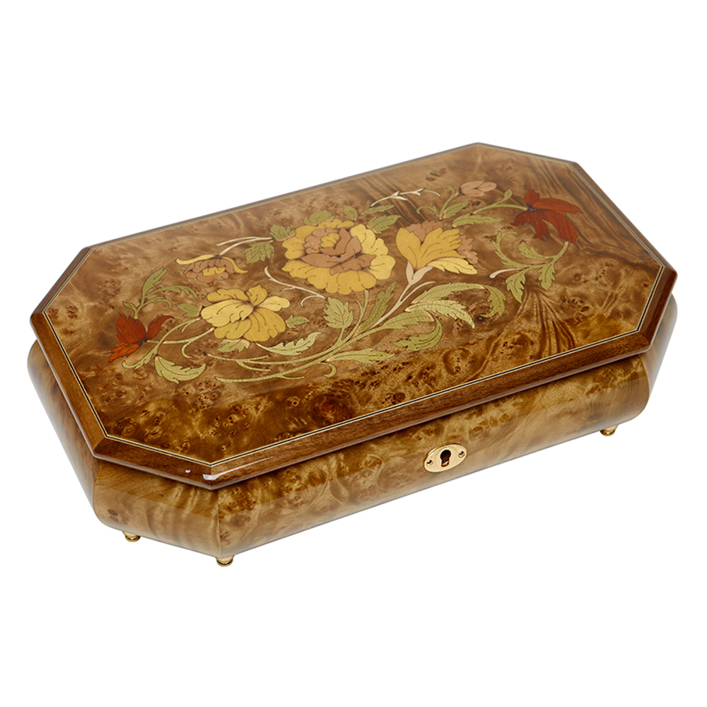 Шкатулка для ювелирных украшений музыкальная, арт. AW-02-054 от Artwood, Италия