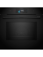Электрический духовой шкаф Bosch HNG978QB1, 59.4 см, 67 л, 28 режимов, гриль, конвекция, пиролитическая очистка, черный