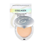 Пудра с коллагеном отбеливающая ENOUGH Collagen Whetining Moisture Two Way Cake 3 in 1 тон 13