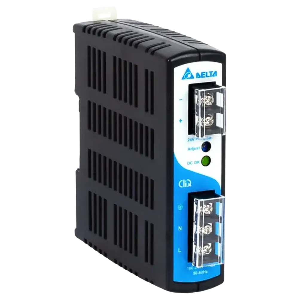 Источник питания Delta DRP024V060W1AZ, 24В, 2,5A, 60Вт.