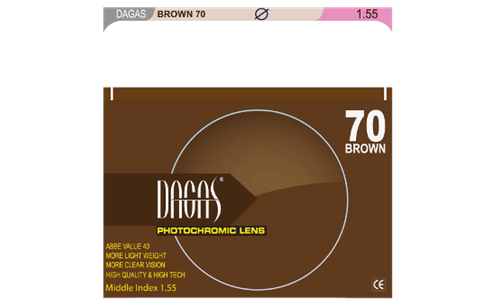 Dagas 1.55 SP HMC photochromic