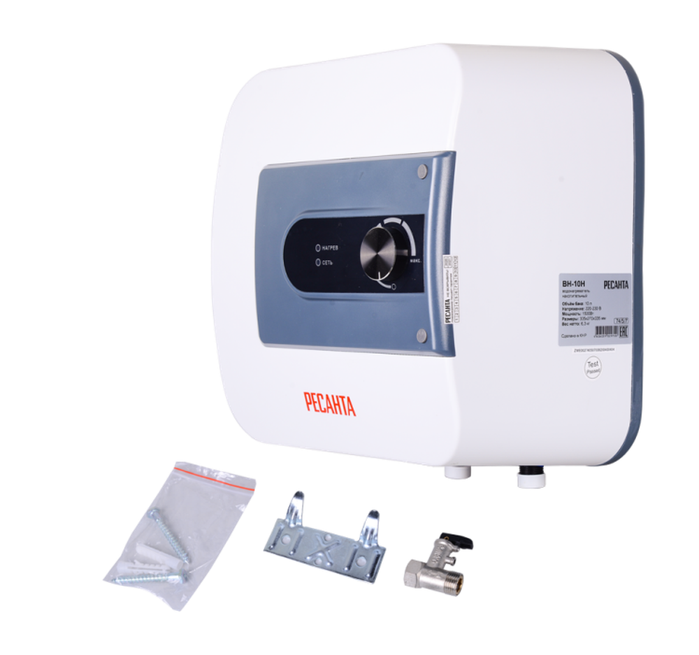 Водонагреватель накопительный ВН-10Н Ресанта