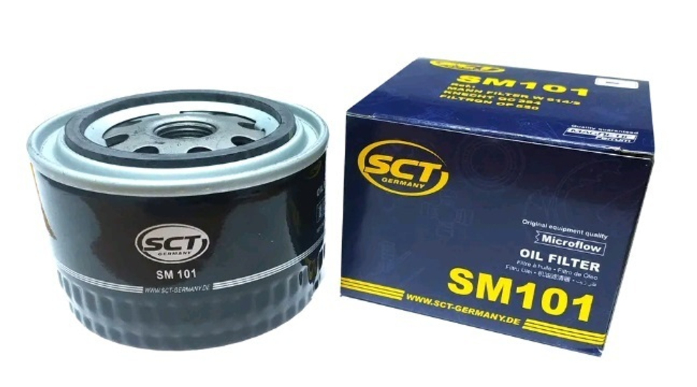 SCT Фильтр масляный SM101