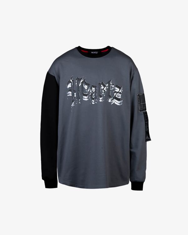 Лонгслив Mox-Logo Asphalt - фото 1