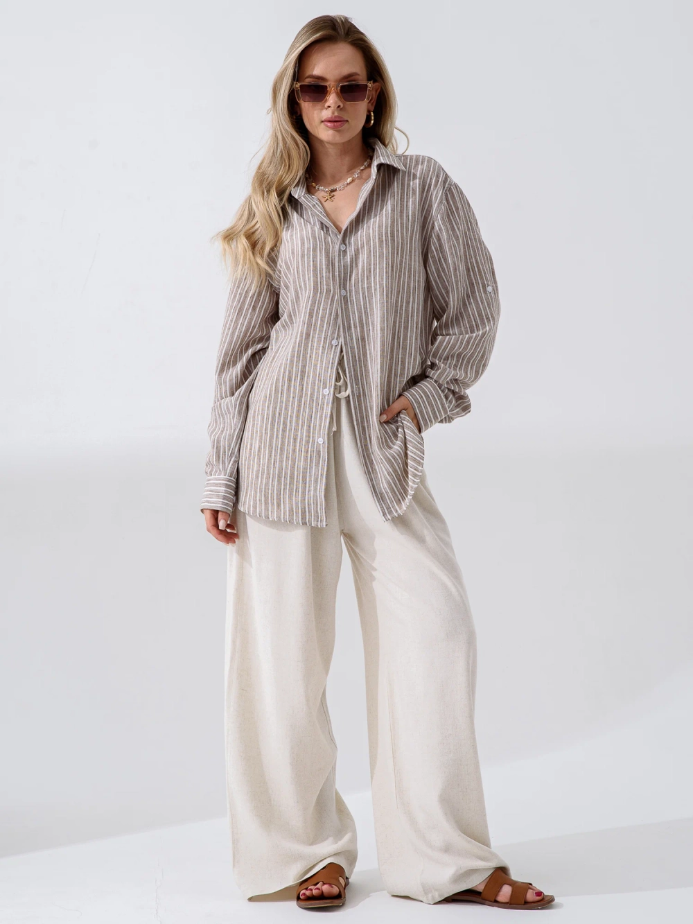 Брюки женские "Лён"