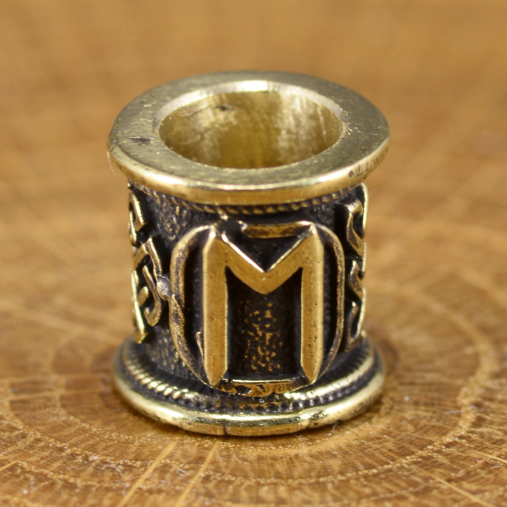 Бусины «РУНЫ» малые из латуни В АССОРТИМЕНТЕ