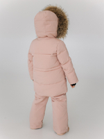 Костюм зимний, Пудровый