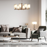 Умный сенсорный выключатель одноклавишный (шампань)