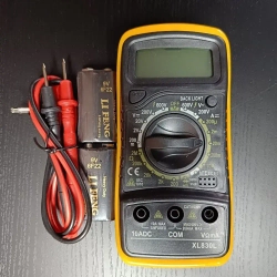 Мультиметр цифровой, тестер цифровой с звуковой прозвонкой цепи XL830L