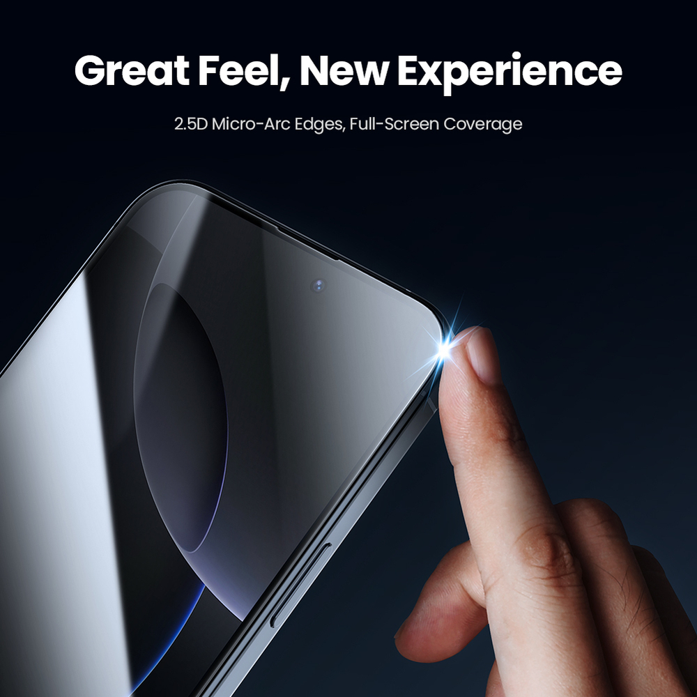 Стекло "Антишпион" от Nillkin для смартфона iPhone 16 Pro Max, серия Guardian Privacy Tempered Glass Screen Proetector